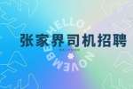 张家界C1驾驶员招聘